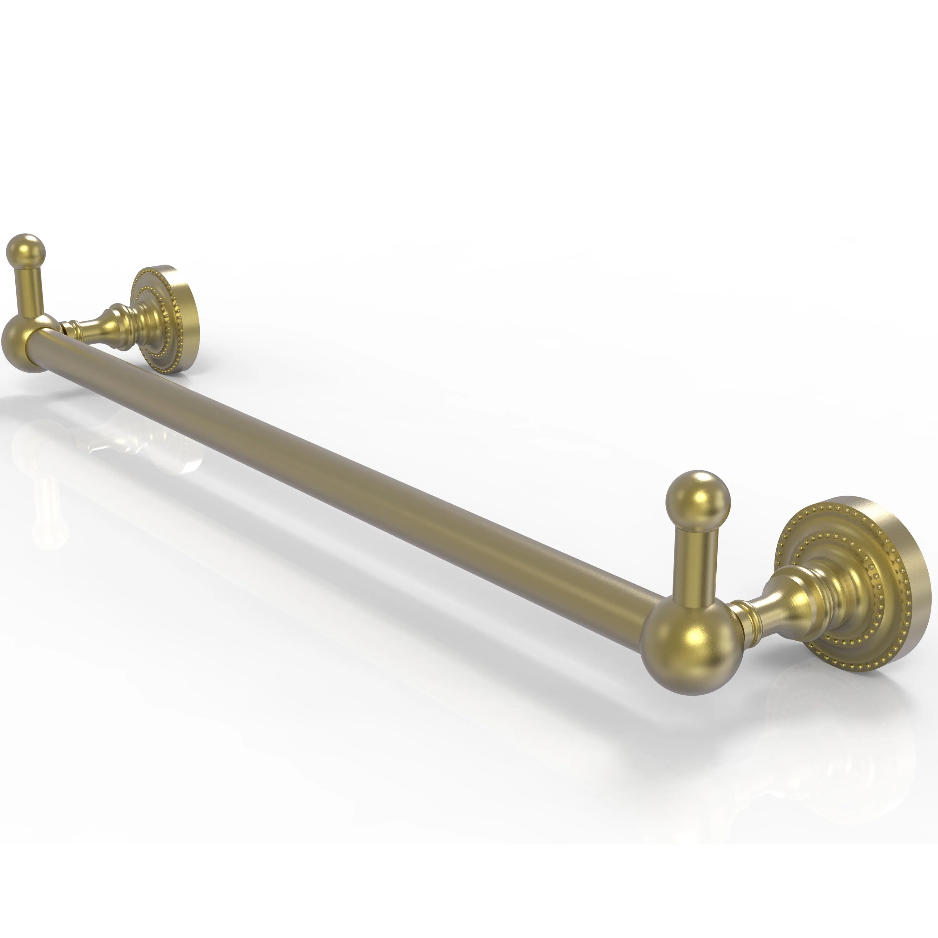 Allied Brass Dottingham Collection 24" Towel Bar with Integrated Hooks DT-41-24-PEG-ABR
