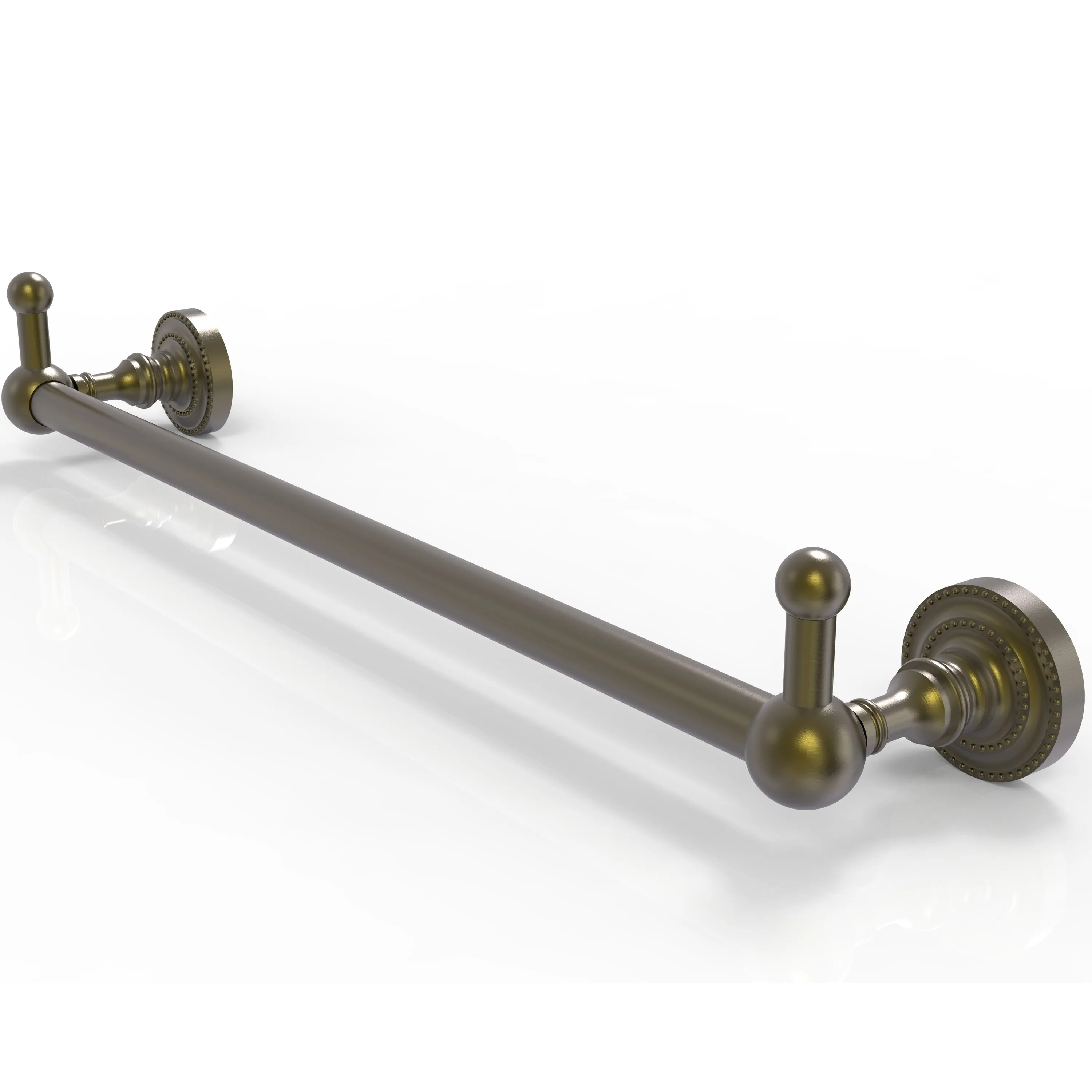 Allied Brass Dottingham Collection 24" Towel Bar with Integrated Hooks DT-41-24-PEG-ABR