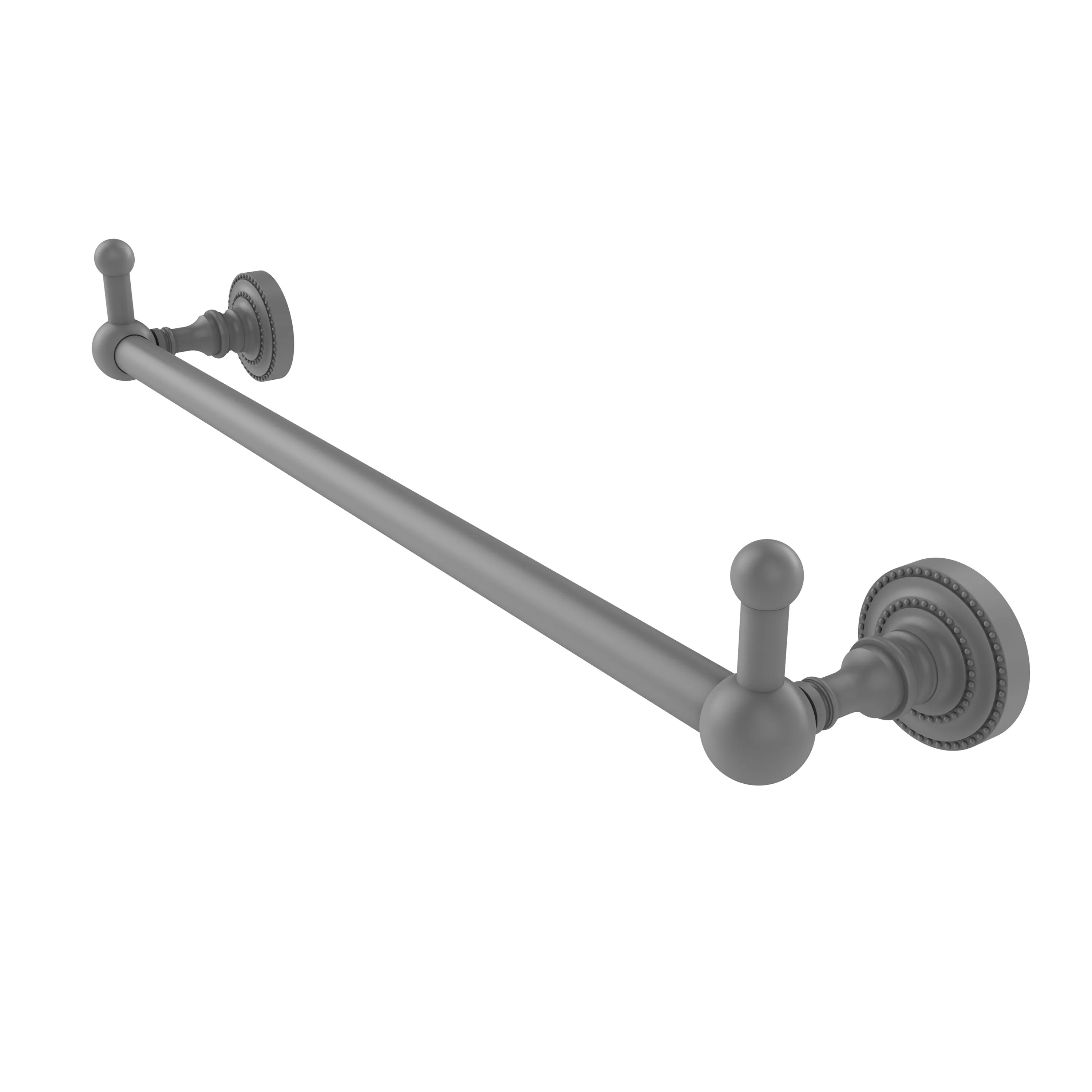 Allied Brass Dottingham Collection 24" Towel Bar with Integrated Hooks DT-41-24-PEG-ABR