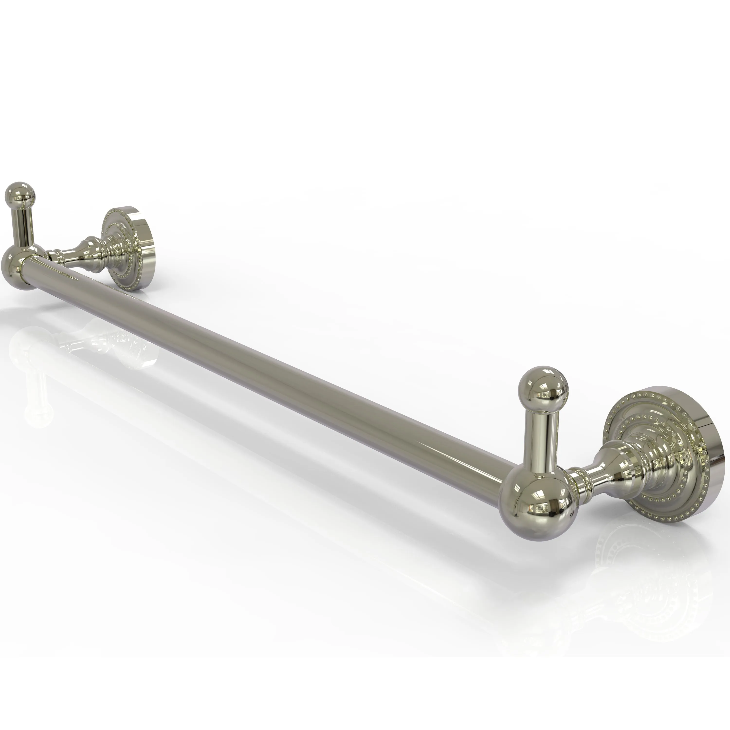 Allied Brass Dottingham Collection 24" Towel Bar with Integrated Hooks DT-41-24-PEG-ABR