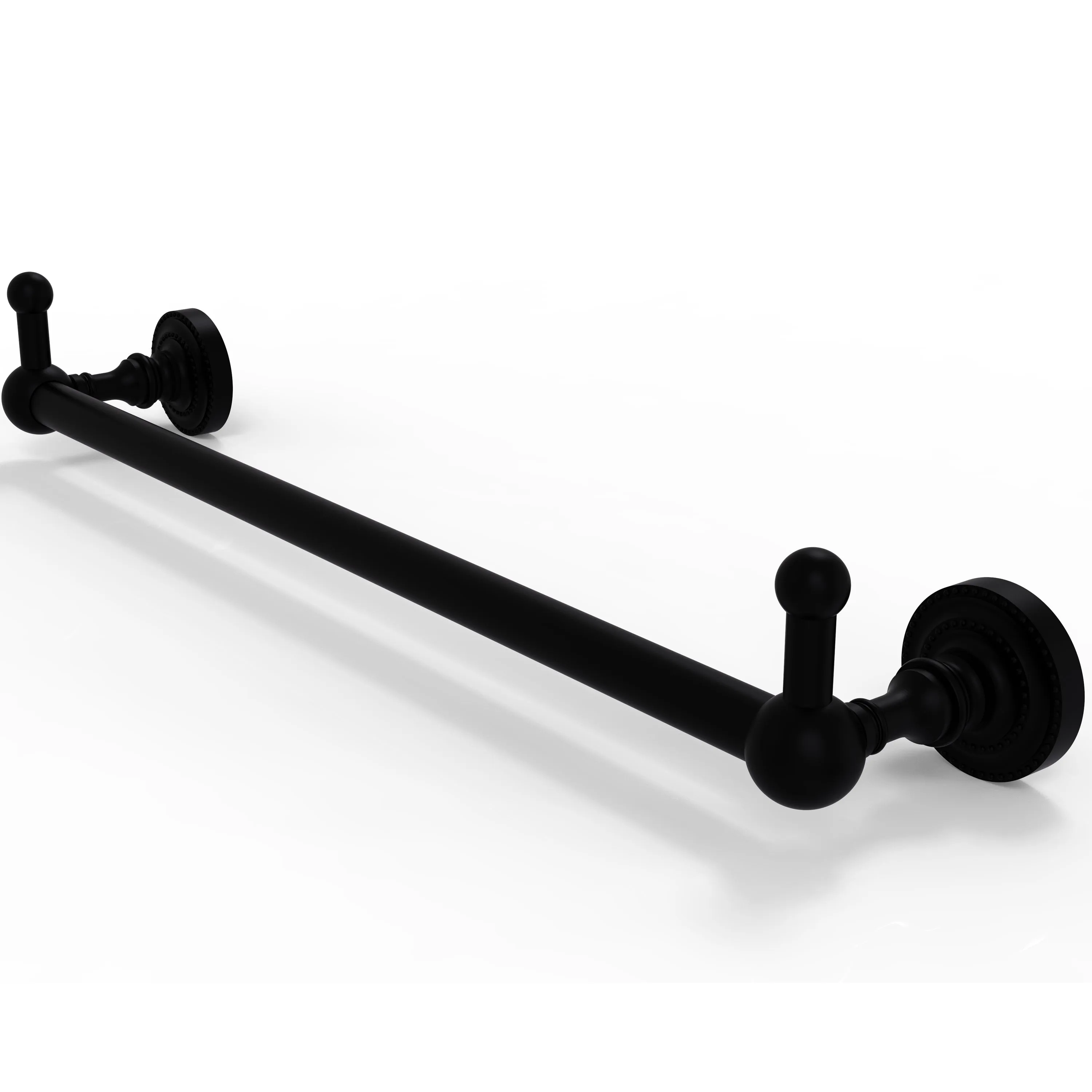 Allied Brass Dottingham Collection 24" Towel Bar with Integrated Hooks DT-41-24-PEG-ABR