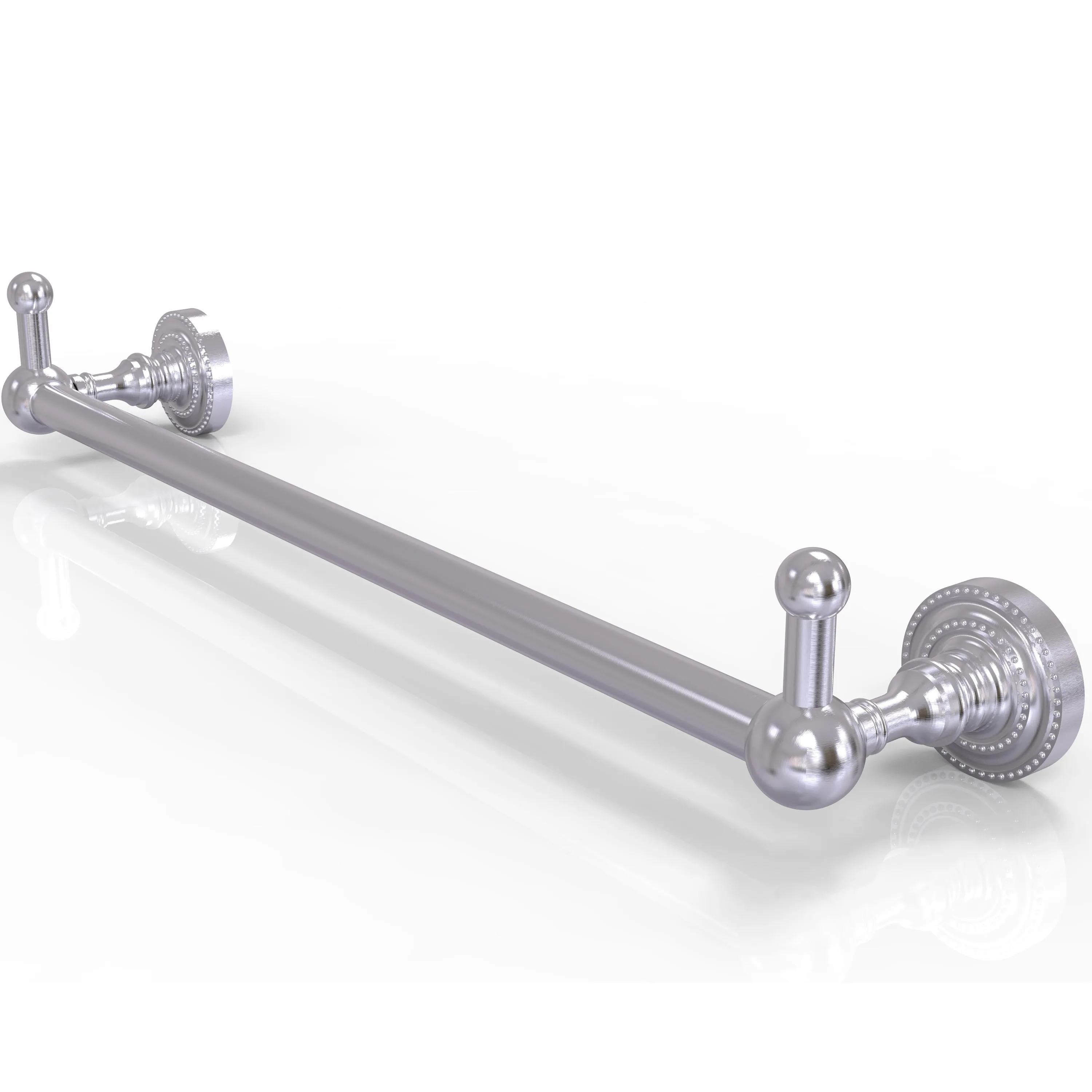Allied Brass Dottingham Collection 24" Towel Bar with Integrated Hooks DT-41-24-PEG-ABR