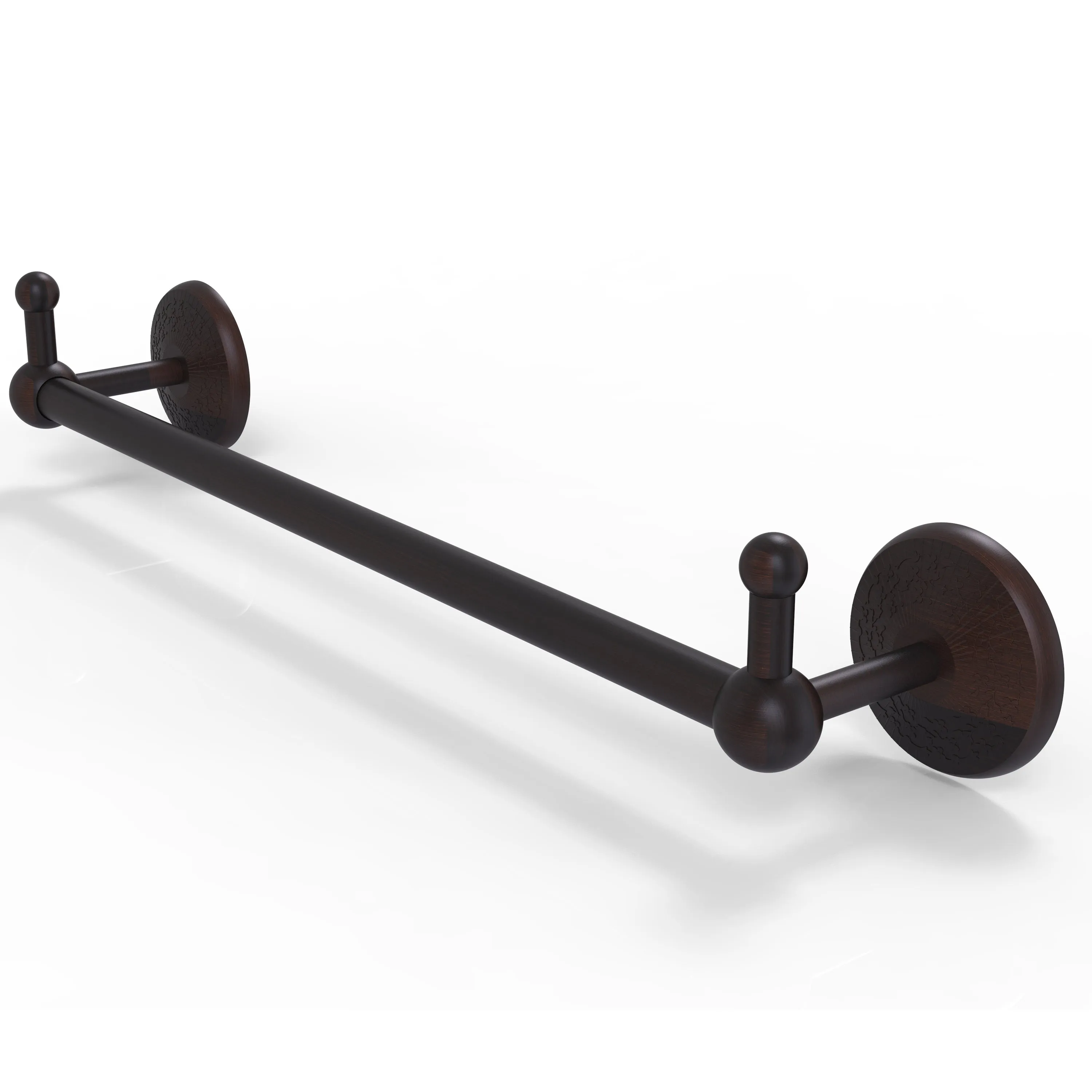 Allied Brass Prestige Monte Carlo Collection 18" Towel Bar with Integrated Hooks PMC-41-18-PEG-ABR