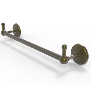 Allied Brass Prestige Monte Carlo Collection 18" Towel Bar with Integrated Hooks PMC-41-18-PEG-ABR
