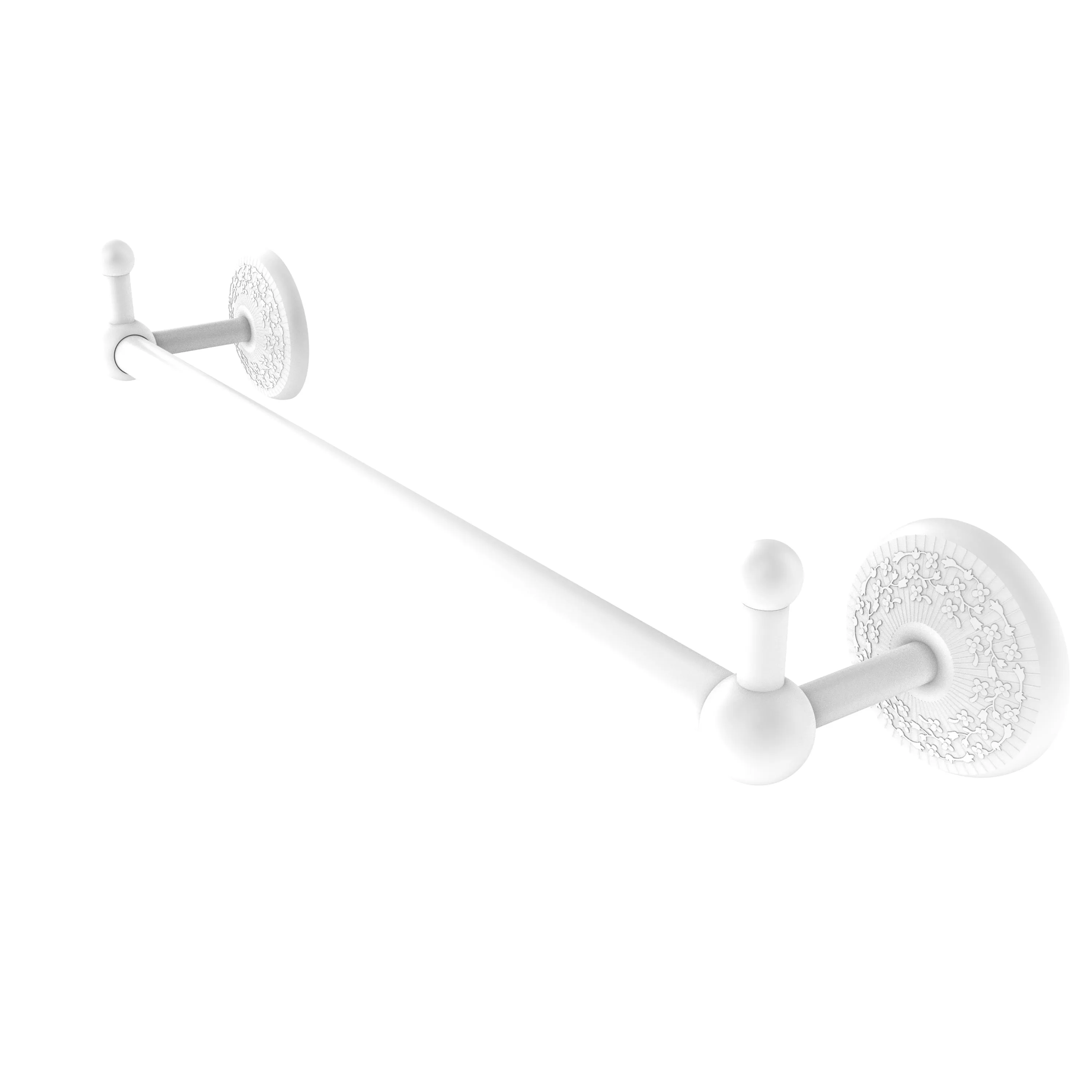 Allied Brass Prestige Monte Carlo Collection 18" Towel Bar with Integrated Hooks PMC-41-18-PEG-ABR