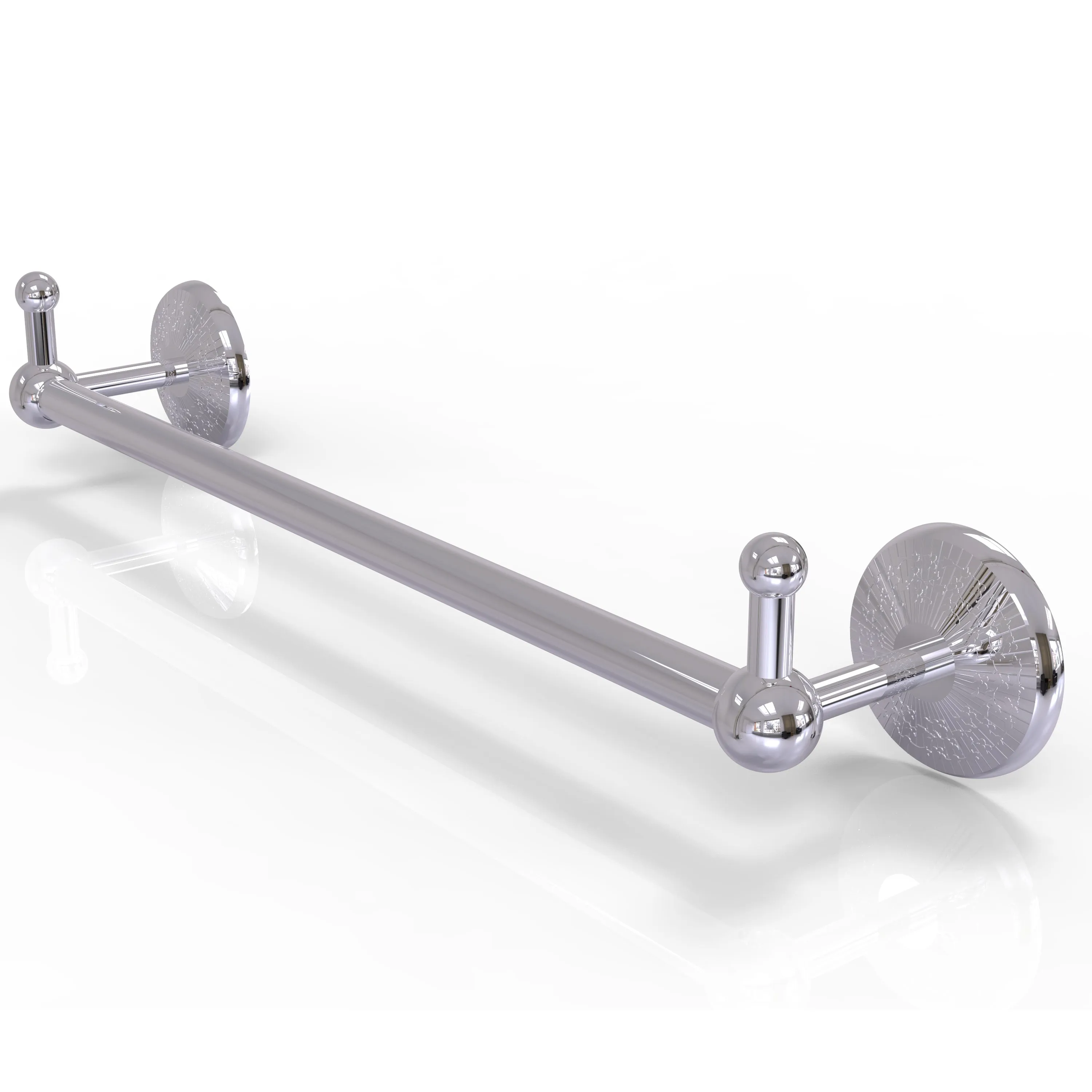 Allied Brass Prestige Monte Carlo Collection 18" Towel Bar with Integrated Hooks PMC-41-18-PEG-ABR