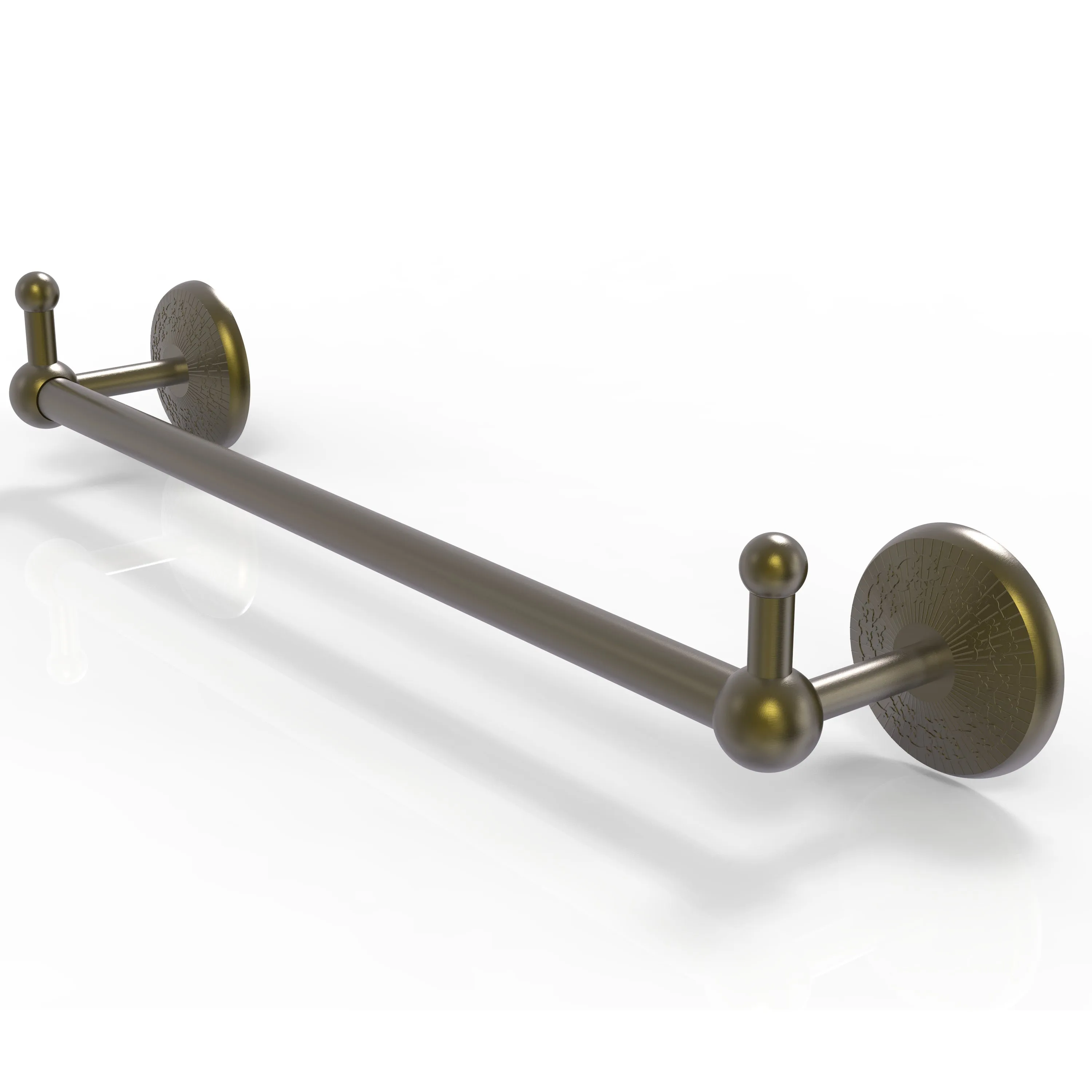 Allied Brass Prestige Monte Carlo Collection 18" Towel Bar with Integrated Hooks PMC-41-18-PEG-ABR