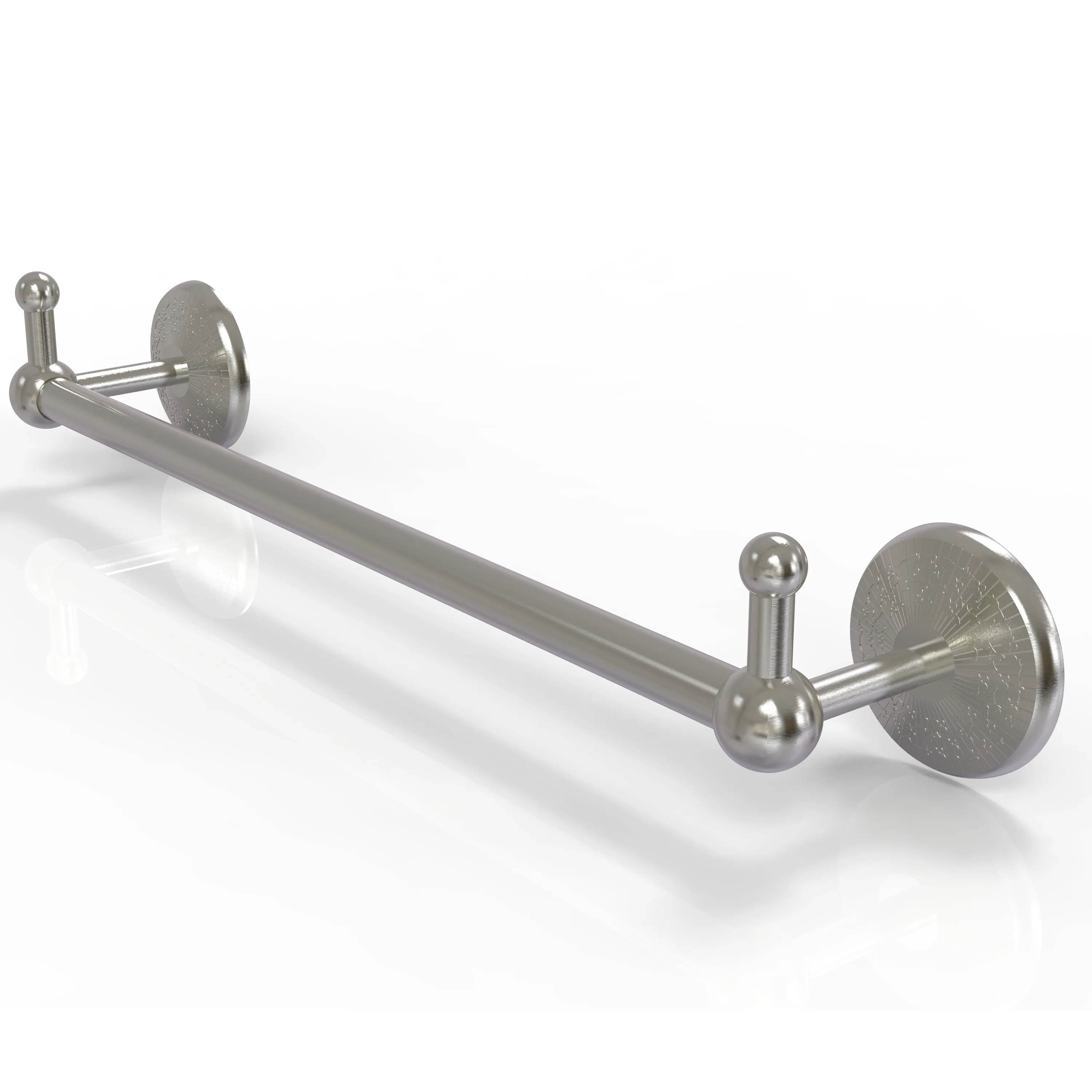 Allied Brass Prestige Monte Carlo Collection 18" Towel Bar with Integrated Hooks PMC-41-18-PEG-ABR