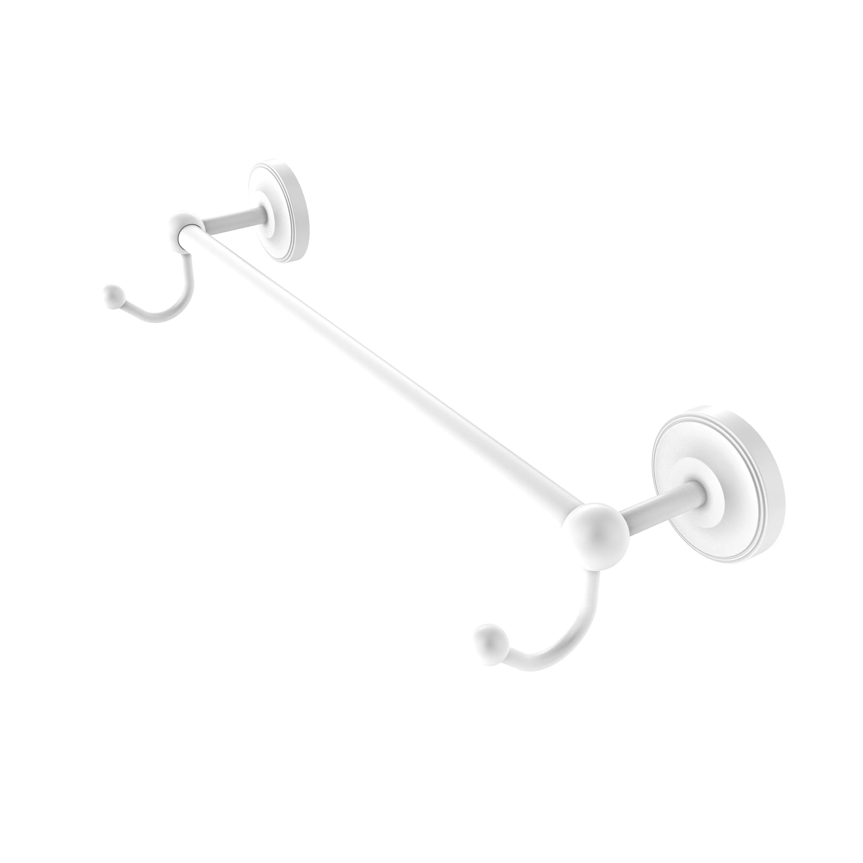 Allied Brass Prestige Regal Collection 18" Towel Bar with Integrated Hooks PR-41-18-HK-ABR