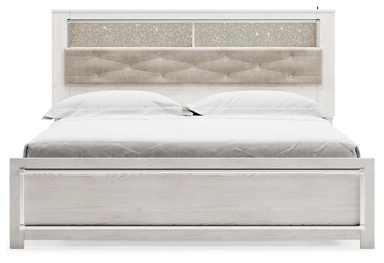 Altyra King Panel Bookcase Bed
