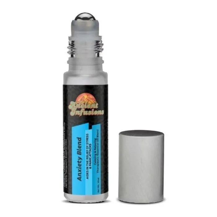 Ancient Infusions Anxiety Essential Oil Blend - Natural Relief for Tranquil Living