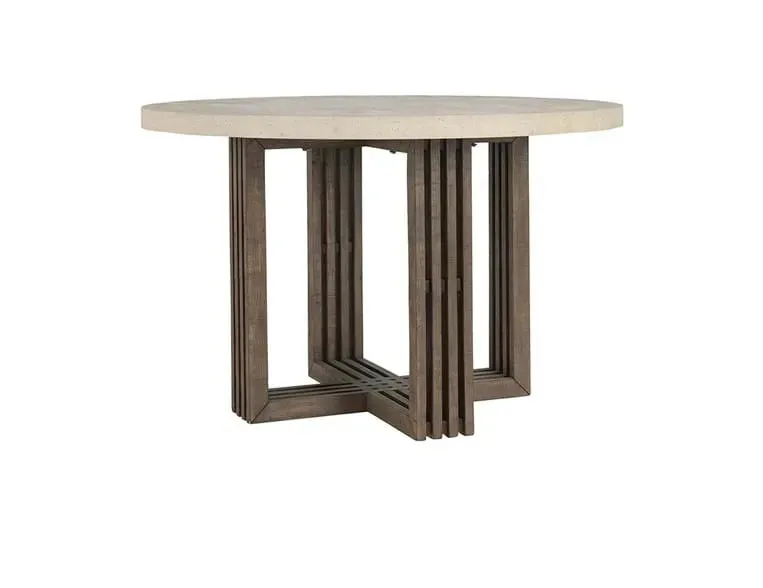 Aspen 47" Round Dining Table