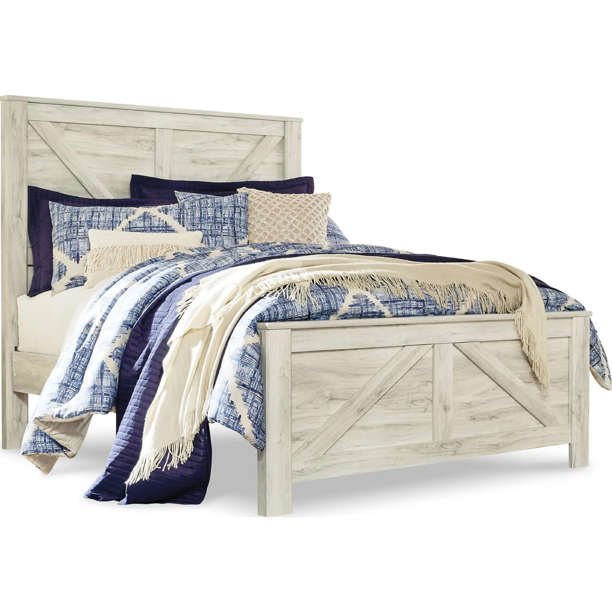 Bellaby 5 Piece Crossbuck Panel Bedroom
