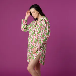 Cactus Flower Nightshirt