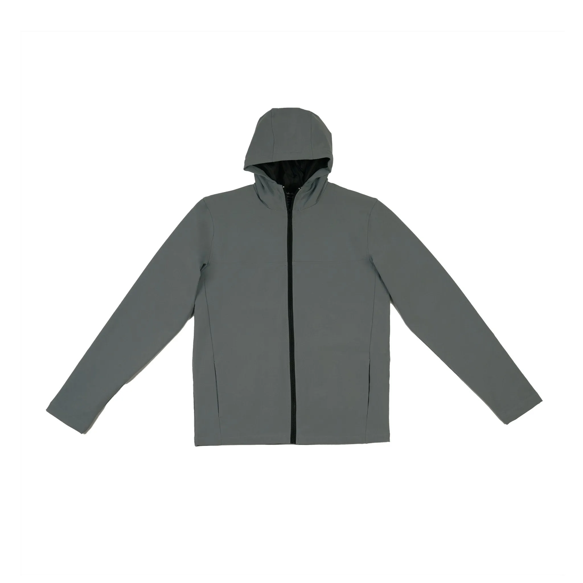 Charcoal | Adult Hooded Winterproof Jacket