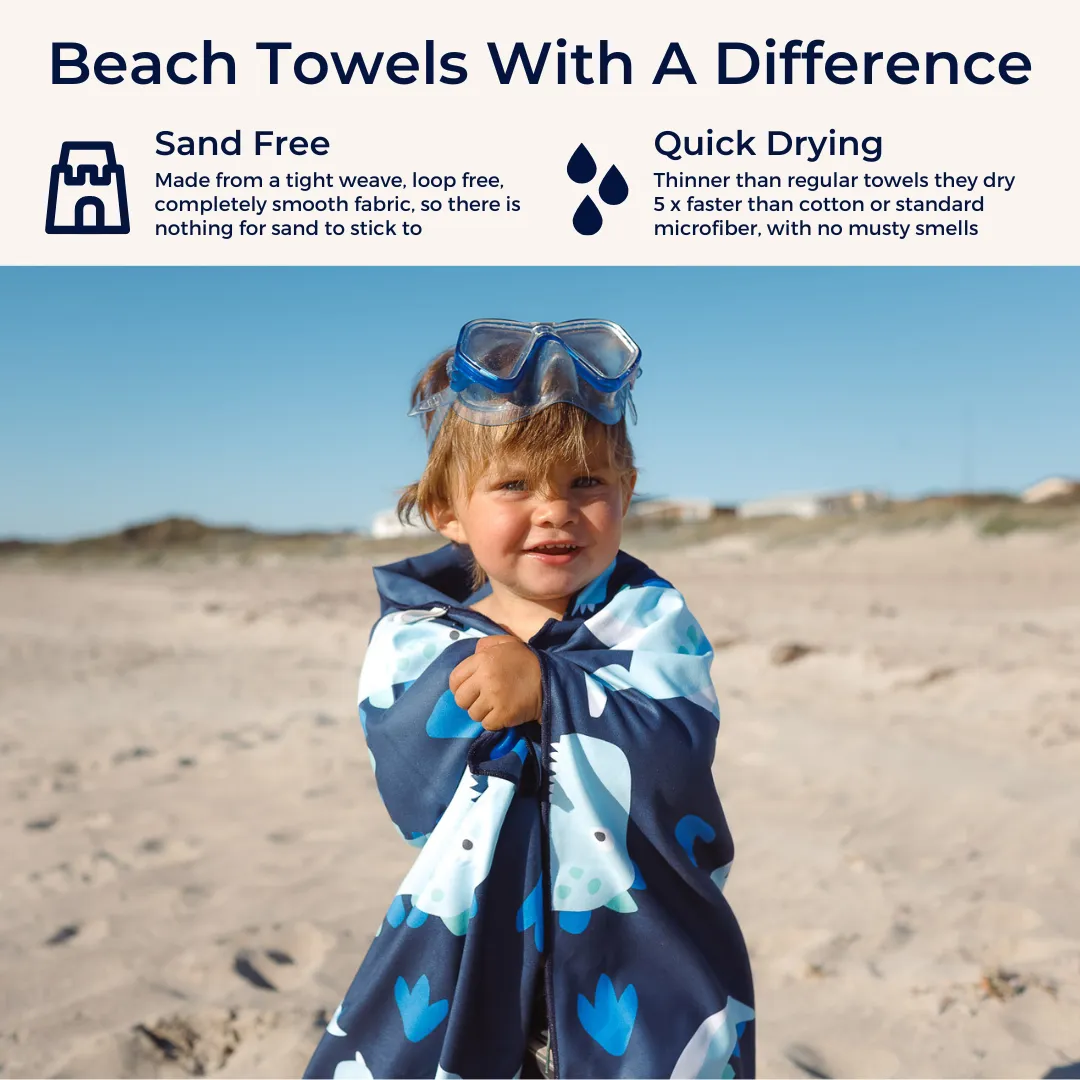 Dino Kids Beach Towel