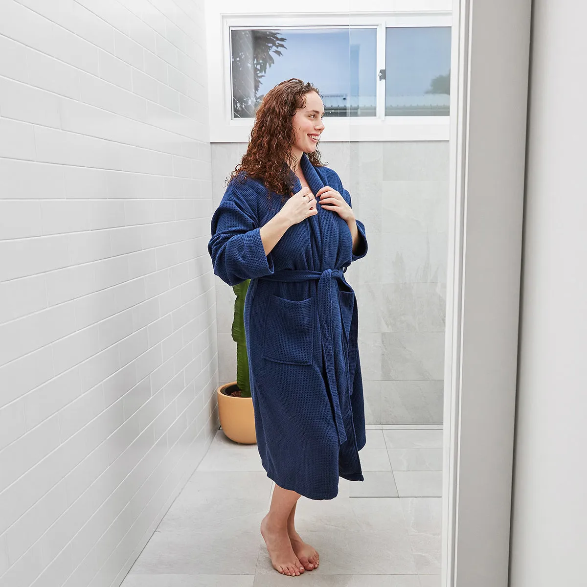 Dock & Bay Bath Robe - Nautical Navy - Outlet
