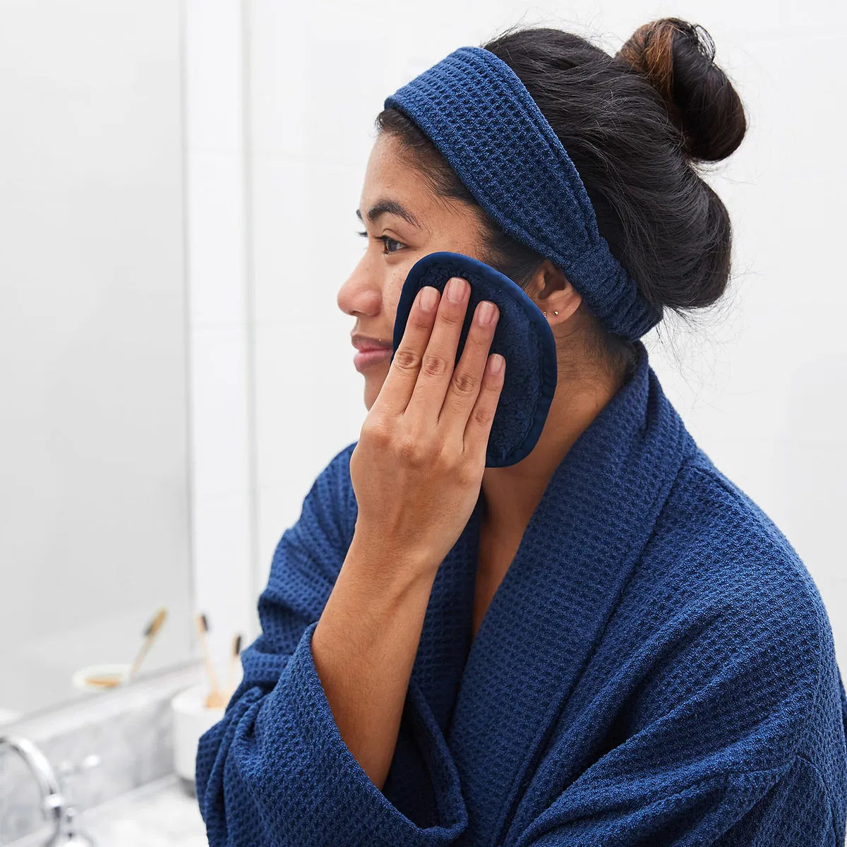 Dock & Bay Bath Robe - Nautical Navy - Outlet