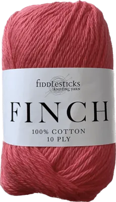 Fiddlesticks Finch 100% Cotton - 10ply/worsted 71gm