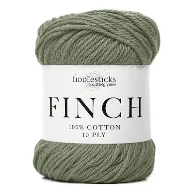 Fiddlesticks Finch 100% Cotton - 10ply/worsted 71gm