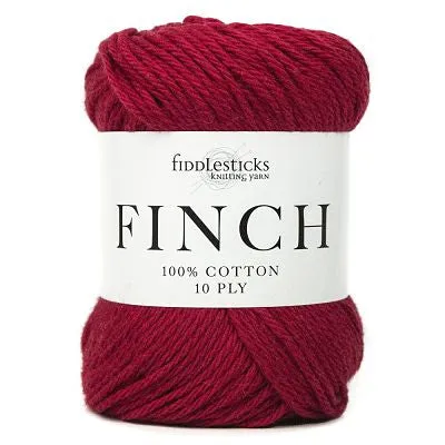 Fiddlesticks Finch 100% Cotton - 10ply/worsted 71gm