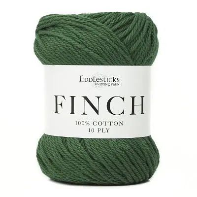 Fiddlesticks Finch 100% Cotton - 10ply/worsted 71gm