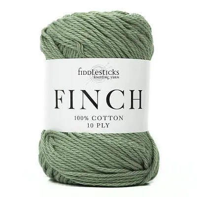 Fiddlesticks Finch 100% Cotton - 10ply/worsted 71gm