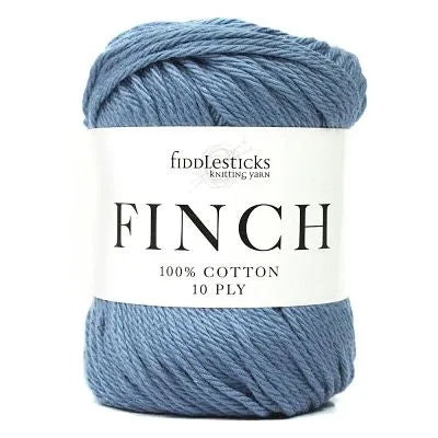 Fiddlesticks Finch 100% Cotton - 10ply/worsted 71gm