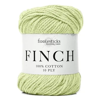 Fiddlesticks Finch 100% Cotton - 10ply/worsted 71gm