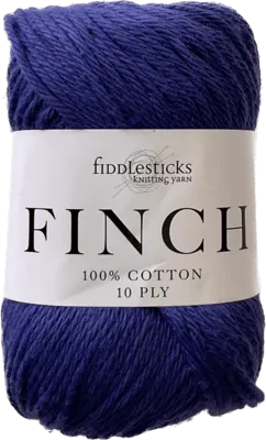 Fiddlesticks Finch 100% Cotton - 10ply/worsted 71gm