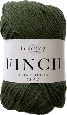 Fiddlesticks Finch 100% Cotton - 10ply/worsted 71gm