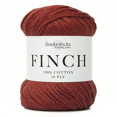 Fiddlesticks Finch 100% Cotton - 10ply/worsted 71gm