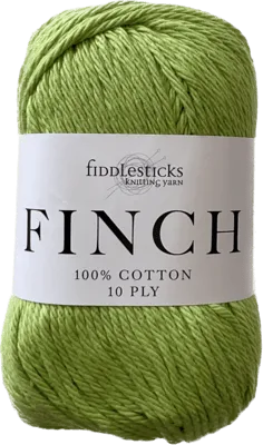 Fiddlesticks Finch 100% Cotton - 10ply/worsted 71gm