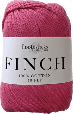Fiddlesticks Finch 100% Cotton - 10ply/worsted 71gm