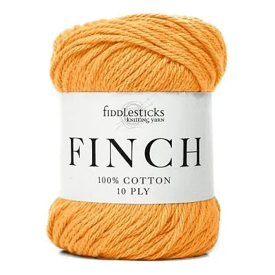 Fiddlesticks Finch 100% Cotton - 10ply/worsted 71gm