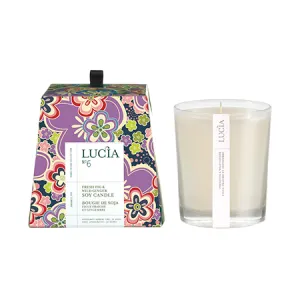 Fresh Fig and Wild Ginger Soy Candle Small
