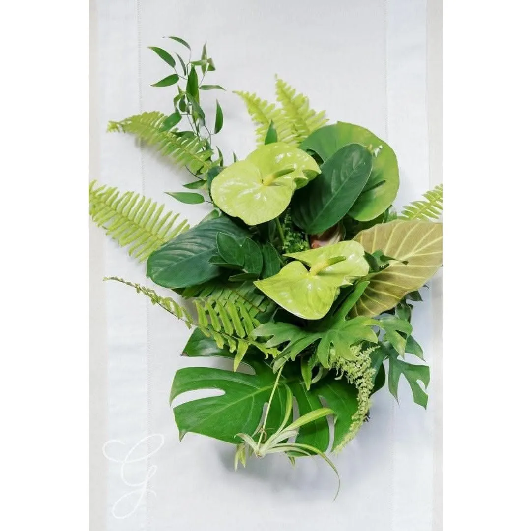 Green Monochrome A la Carte Bridal Bouquet