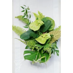 Green Monochrome A la Carte Bridal Bouquet