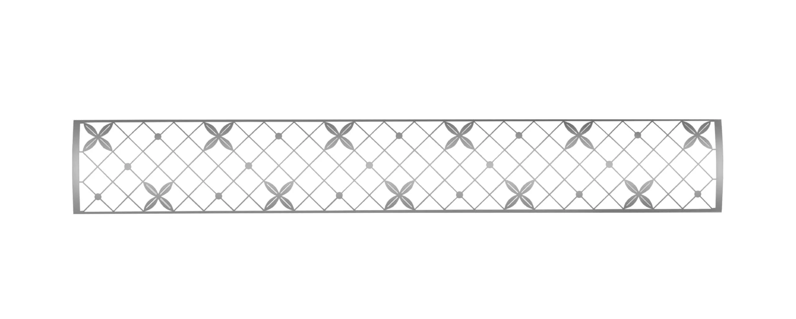 Infratech Traditional Motif Decorative Fascia for 48” Dual Element Heater