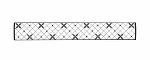 Infratech Traditional Motif Decorative Fascia for 48” Dual Element Heater