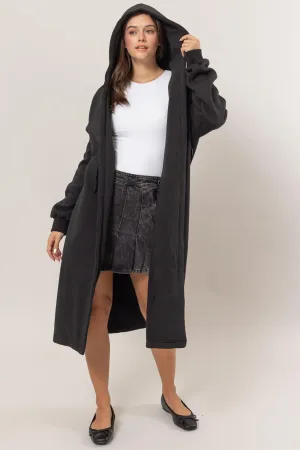 Long Hooded Jacket