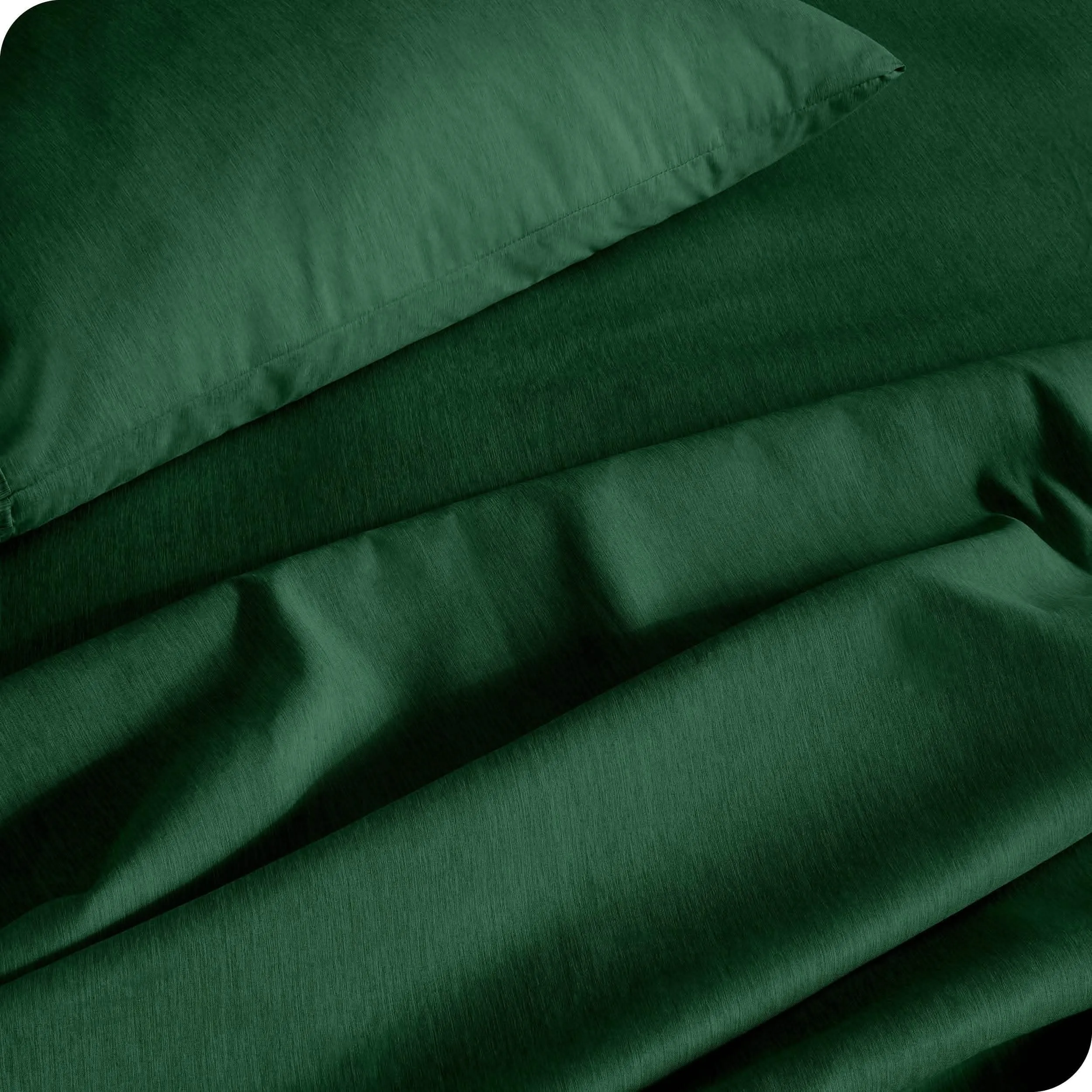 Microfiber Hydro-Brushed Sheet Set - King
