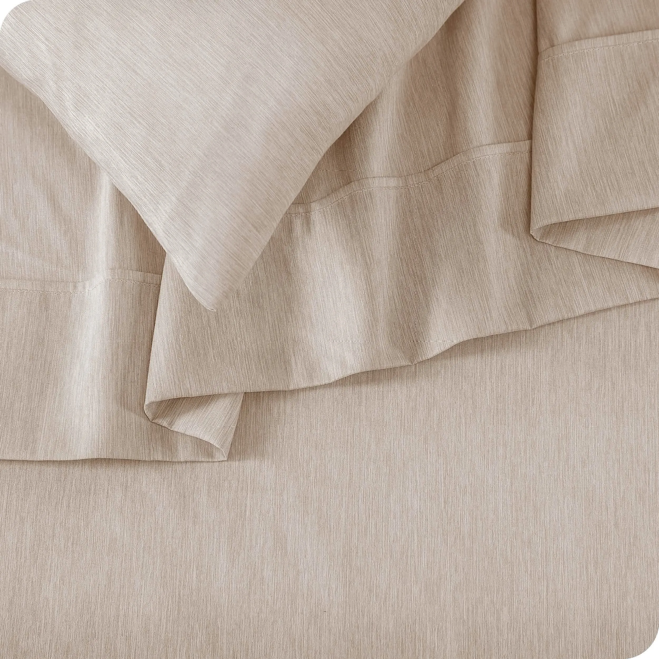Microfiber Hydro-Brushed Sheet Set - King