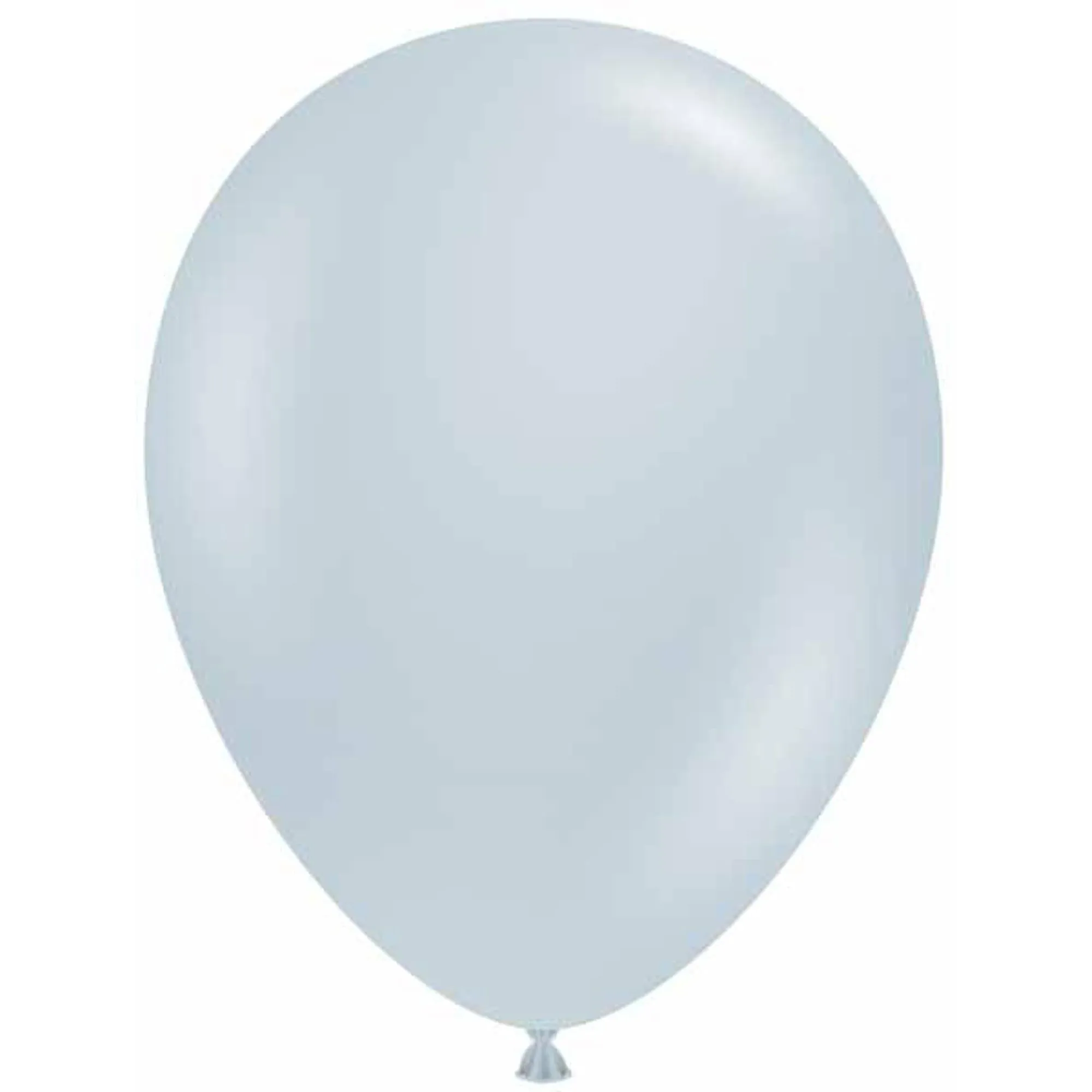 Mini Decorator Tuftex Latex Balloons in Fog Gray (50/Pk)