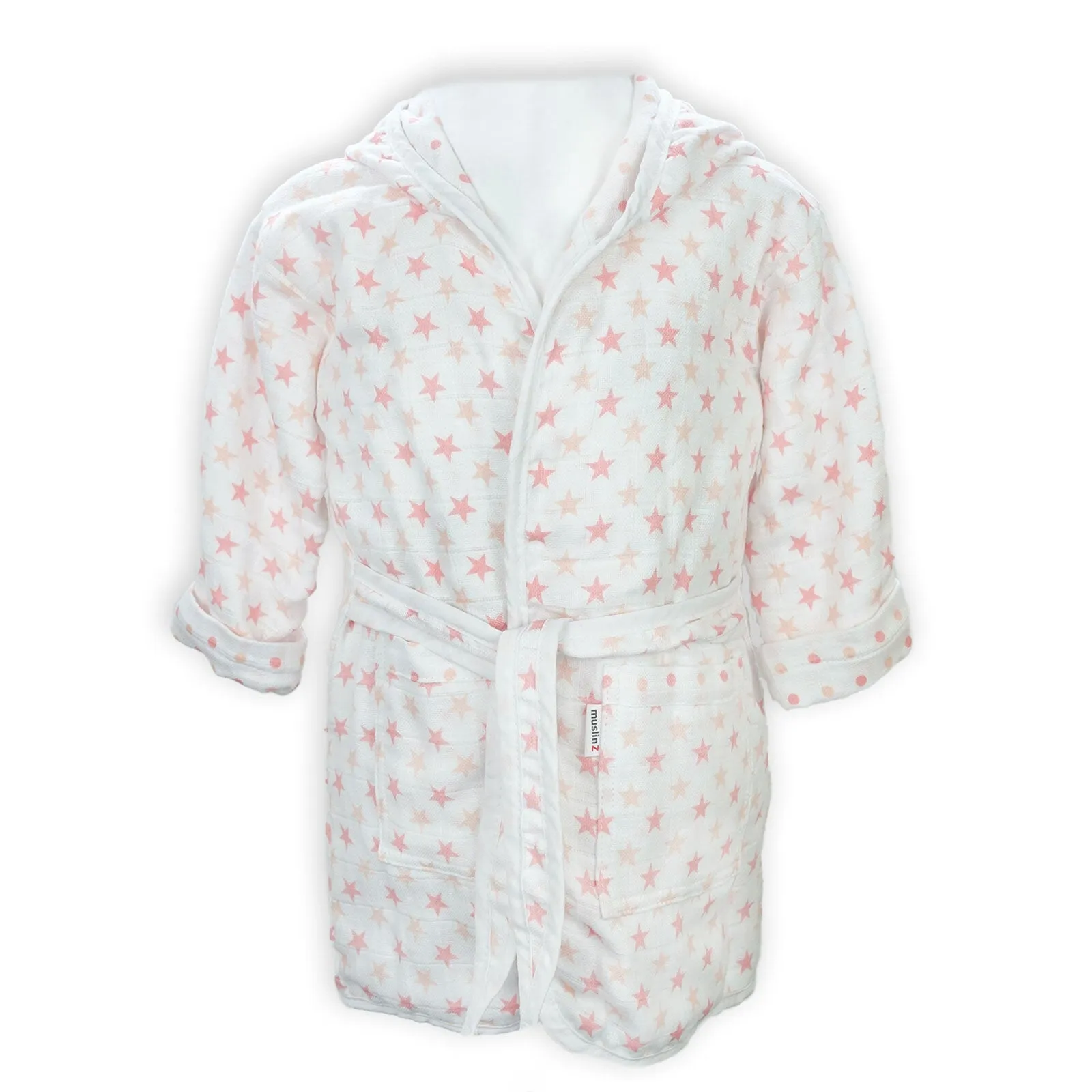 MuslinZ Muslin Bathrobe - Pink