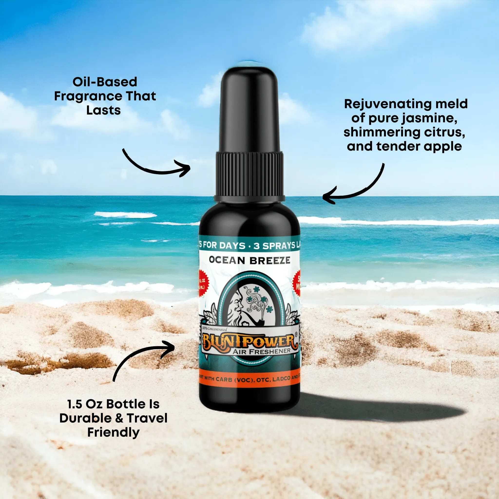 Ocean Breeze Spray Air Freshener Spray