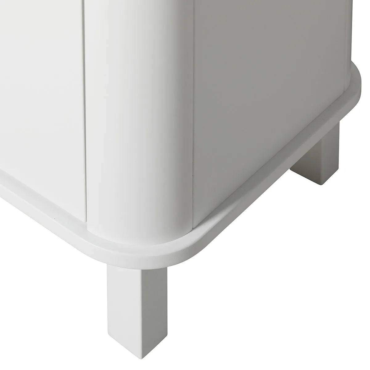 Oliver Furniture Wood Multi Cupboard 3 Doors White