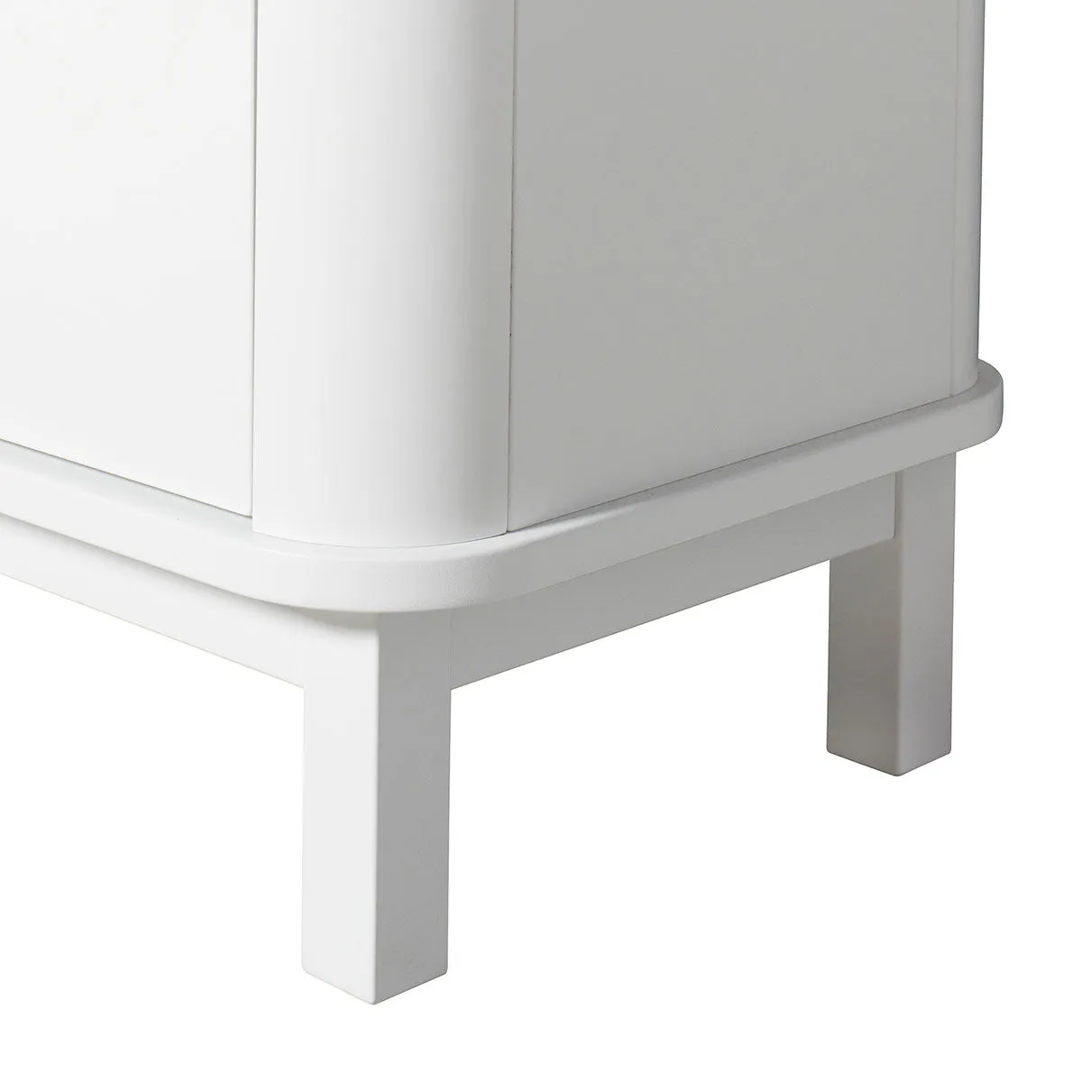 Oliver Furniture Wood Multi Cupboard 3 Doors White