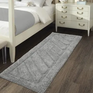 Ottomans Solid Cotton Bath Rugs and Mats