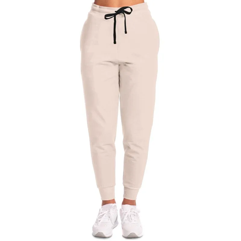 Pale Red Joggers | Unisex | with PLUS sizes | Bright Pale Red | C0M10Y10K0